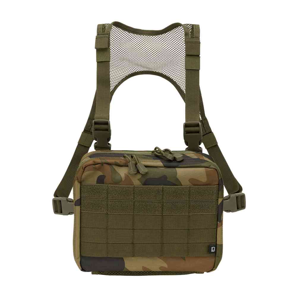 Brandit - US Cooper Chest Pack Operator woodland Gürteltasche - Grün